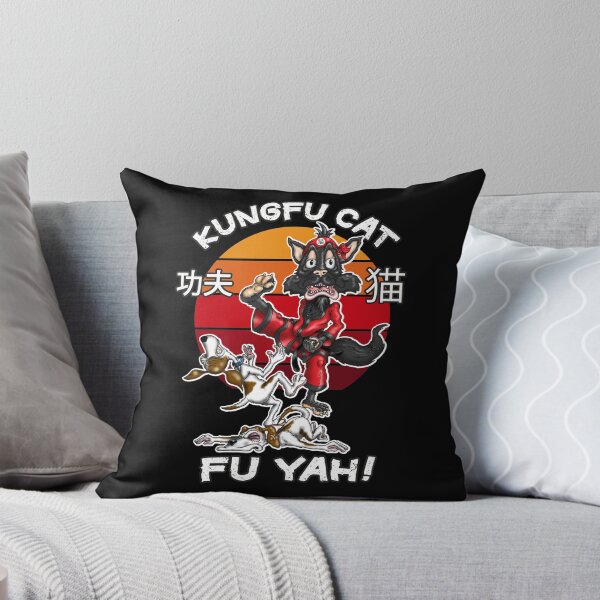Item preview, Kungfu Cat Funny Kung fu Fighting Cat designed and sold by Status71.