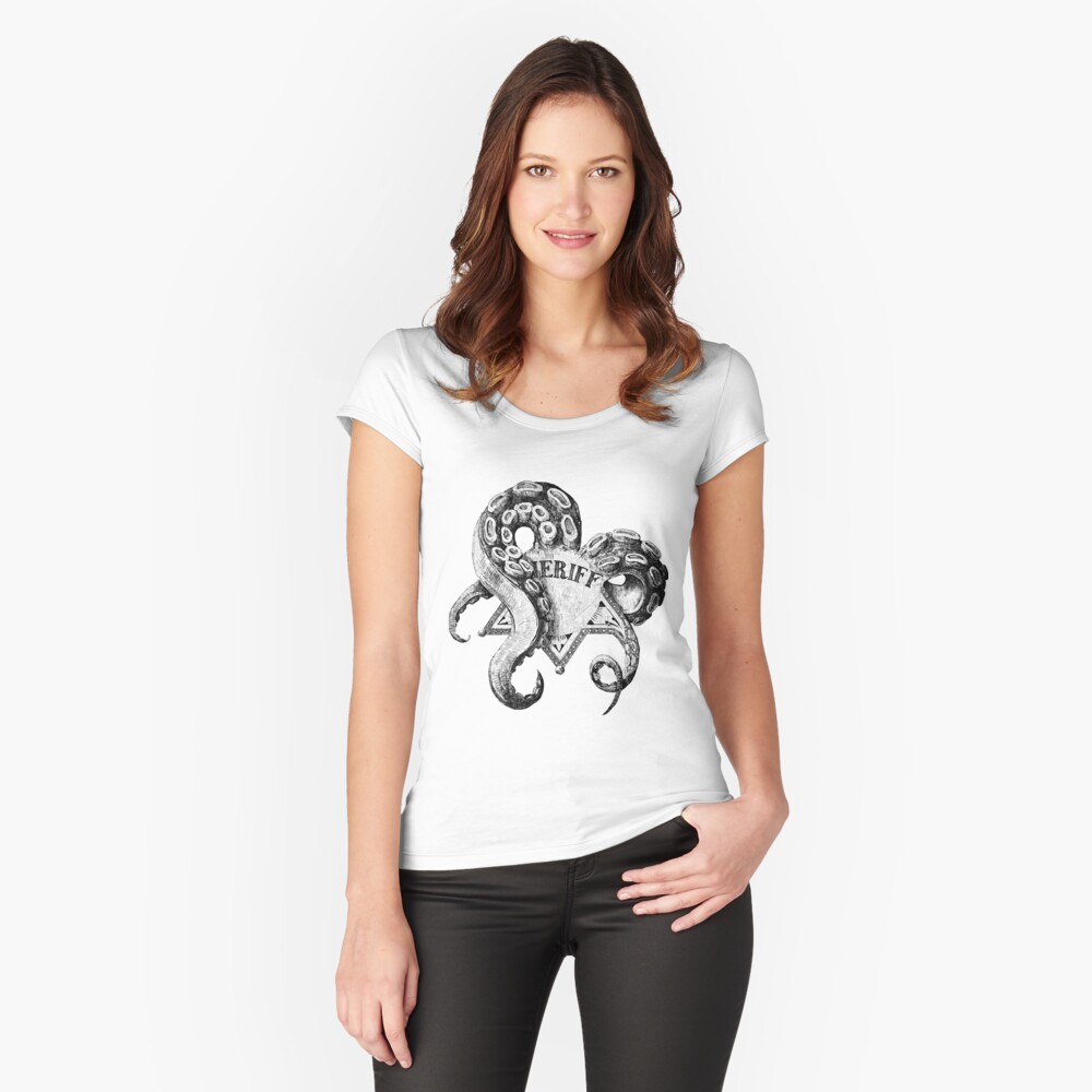 Item preview, Fitted Scoop T-Shirt designed and sold by earthtorobinson.
