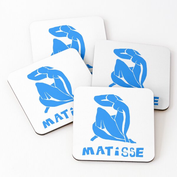 Item preview, Woman cutout blue artwork designed and sold by the-cold-dots.