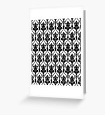 221b sherlock wallpaper Greeting Card
