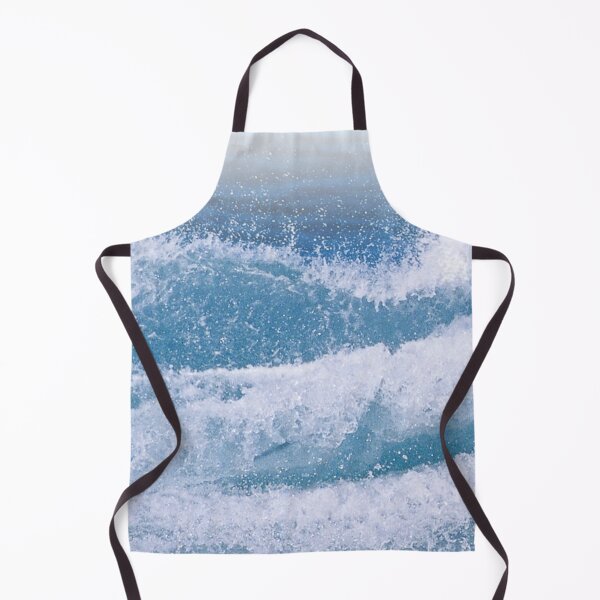 Aperçu de l'œuvre Strong Blue Ocean Waves Ocen wave Wind wave Beach Wave Pattern Ocean créée et vendue par Captain  Shop.