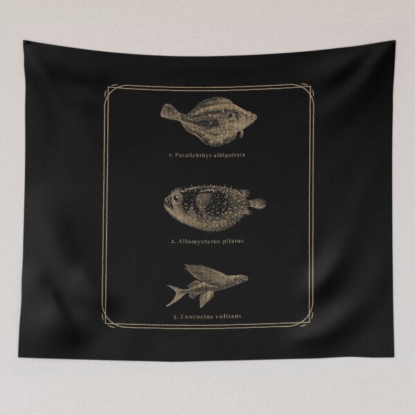 Item preview, Curiosities Of The Sea, Marine Biology designed and sold by OldCamp.