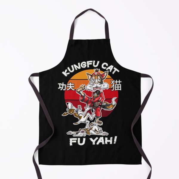 Item preview, Kungfu Cat Funny Kung fu Fighting Cat designed and sold by Status71.