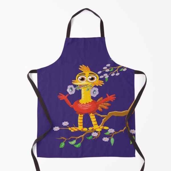Item preview, Colorful bird with gift of flowers in his beak. designed and sold by Drawing-Dolphin.