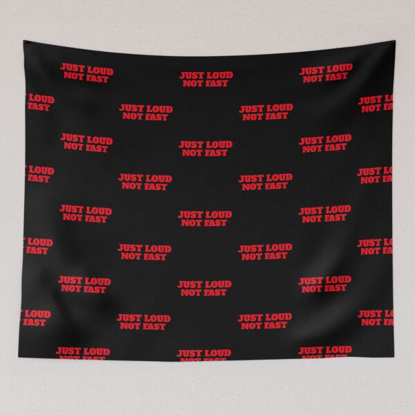 Item preview, Just Loud Not Fast blue   designed and sold by DARBOL-DESIGN.