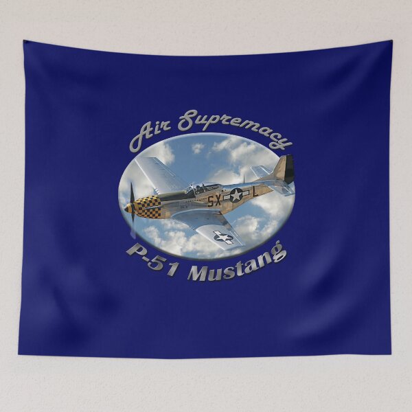 Item preview, P-51 Mustang Air Supremacy designed and sold by hotcarshirts.