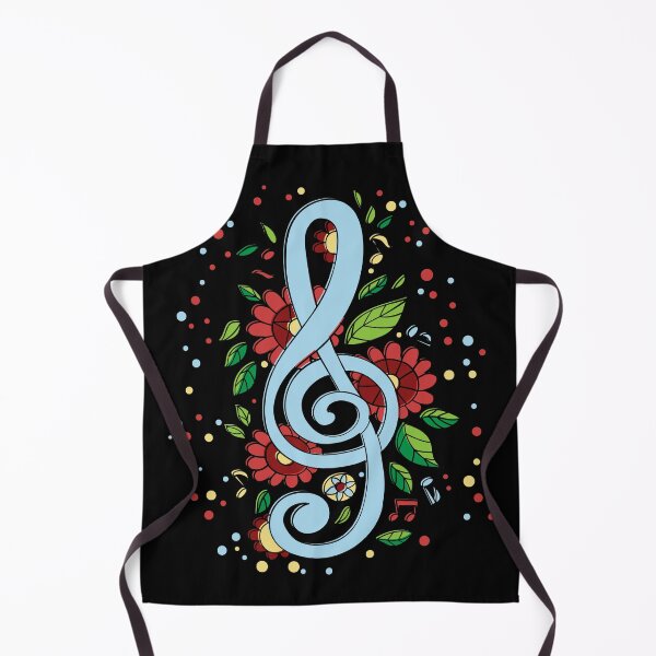 Item preview, Musical Flowery Pattern designed and sold by Fine Art California.
