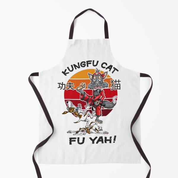 Item preview, Kungfu Cat Funny Kung fu Fighting Cat designed and sold by Status71.