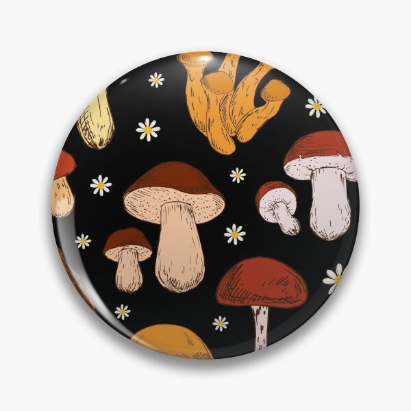 Item preview, Mushroom Daisy Vintage Aesthetic: Witchy Mycology, Trippy Toadstool, Psychedelic Fungi, Cottagecore Season designed and sold by MinistryOfFrogs.
