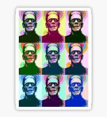Frankenstein Pop Art Sticker