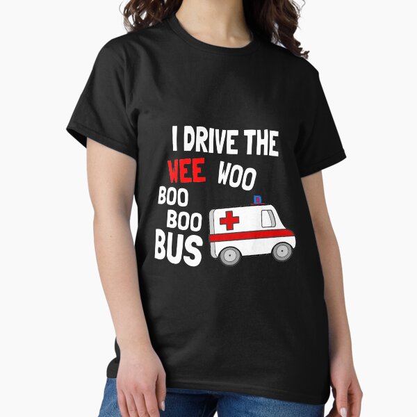 Item preview, I Drive The Wee Woo Boo Boo Bus designed and sold by Vladan Seva.