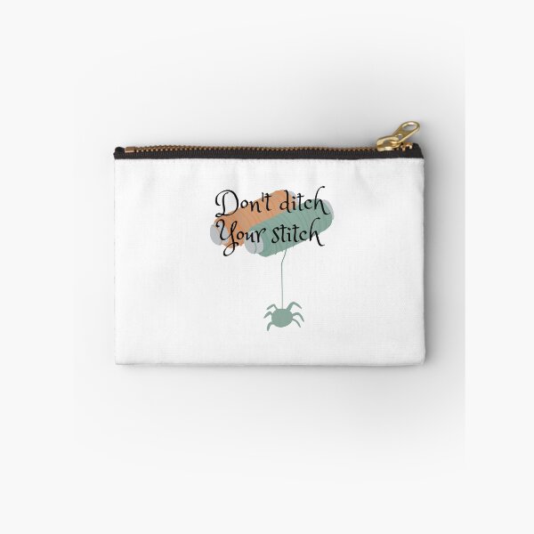 Item preview, Don't ditch your stitch - hand embroiderer designs designed and sold by newprojectvibe.
