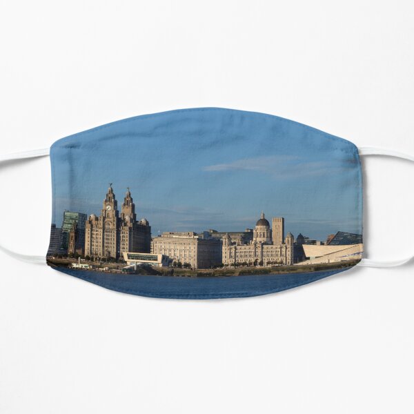 Liverpool in the Summer Sun Flat Mask