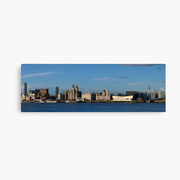Liverpool in the Summer Sun Canvas Print