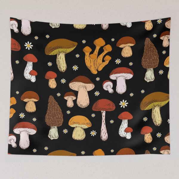 Item preview, Mushroom Daisy Vintage Aesthetic: Witchy Mycology, Trippy Toadstool, Psychedelic Fungi, Cottagecore Season designed and sold by MinistryOfFrogs.