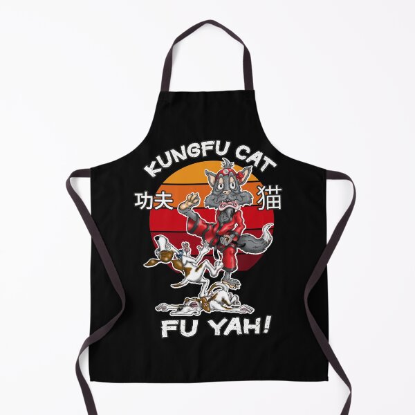 Item preview, Kungfu Cat Funny Kung fu Fighting Cat designed and sold by Status71.