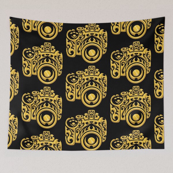 Item preview, Digital camera with ornament photography designed and sold by anziehend.