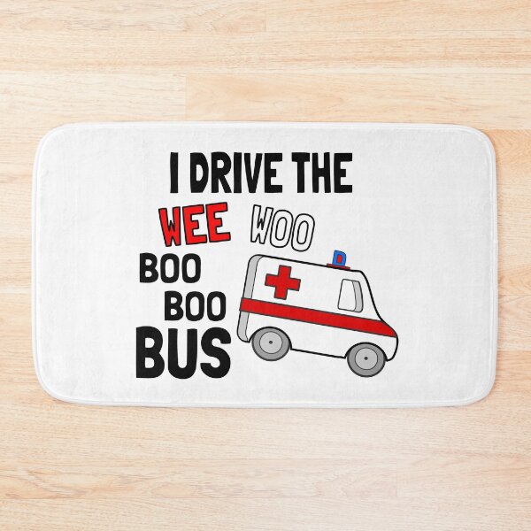 Item preview, I Drive The Wee Woo Bus designed and sold by Vladan Seva.