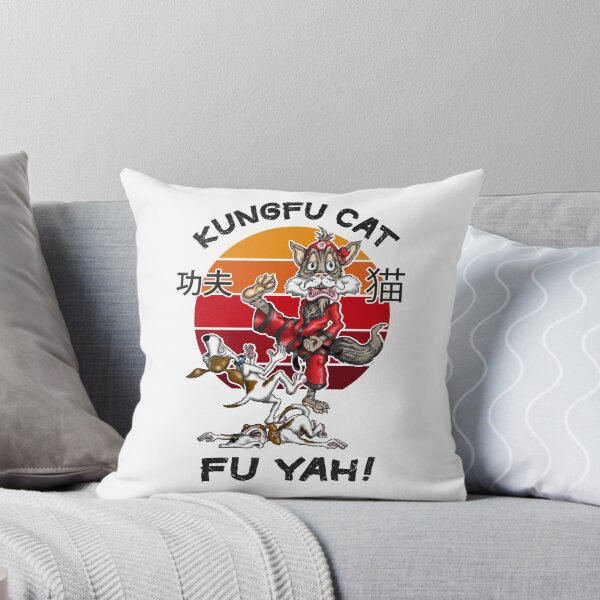 Item preview, Kungfu Cat Funny Kung fu Fighting Cat designed and sold by Status71.