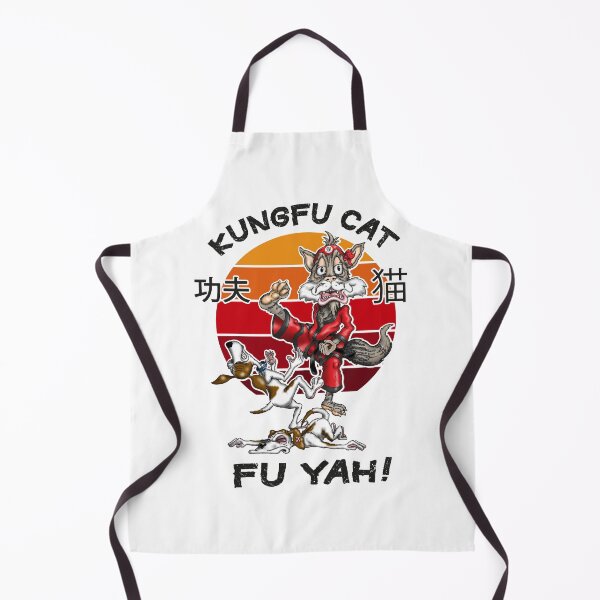 Item preview, Kungfu Cat Funny Kung fu Fighting Cat designed and sold by Status71.
