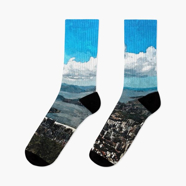 Item preview, Painting of Rio CoastlineSugarloaf  View from Corcovado Mountain, Brazil designed and sold by worldways.