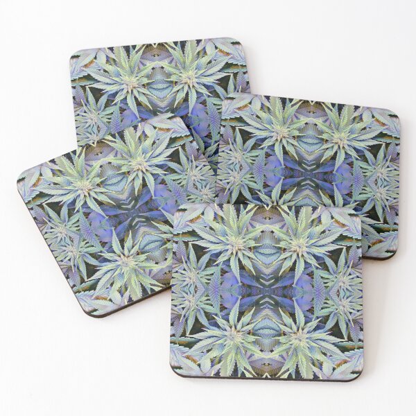 Item preview, WEED WARRIORS - Cannabis Marijuana Plant Pot Leaf Pattern Design designed and sold by CannaCreative.
