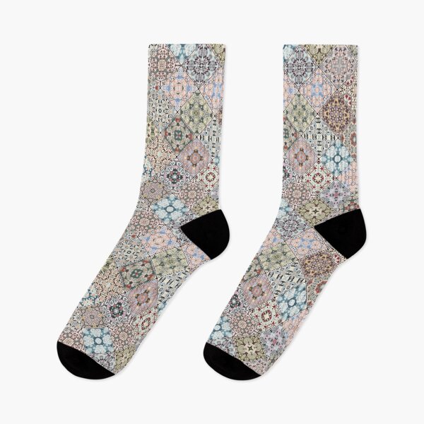 Item preview, Patchwork of square patches with a pattern in oriental style designed and sold by IrinaGuArt.