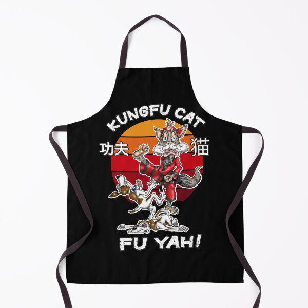 Item preview, Kungfu Cat Funny Kung fu Fighting Cat designed and sold by Status71.