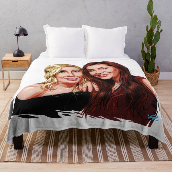 Item preview, Maddie and Tae - An illustration by Paul Cemmick designed and sold by TIGERDAVER.