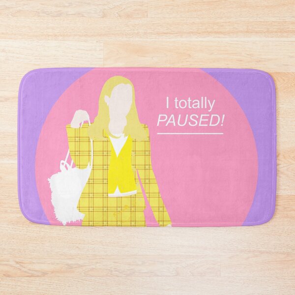 Item preview, I totally paused - Cher Horowitz designed and sold by FilmFreakDesign.
