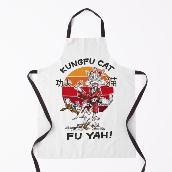 Item preview, Kungfu Cat Funny Kung fu Fighting Cat designed and sold by Status71.