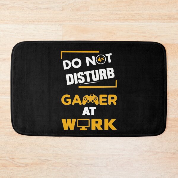 Item preview, Do Not Disturb Gamer At Work - Gamer designed and sold by NSTeeDesign.