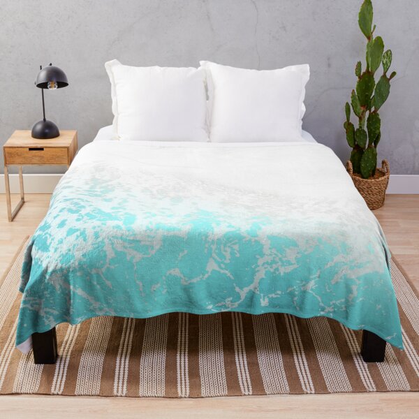 Item preview, Strong Blue Ocean Waves Nature sea Green and white graphics Sea Wind wavtexture Blue designed and sold by Captain Shop.