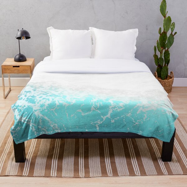 Item preview, Strong Blue Ocean Waves Nature sea Green and white graphics Sea Wind wavtexture Blue designed and sold by Captain  Shop.