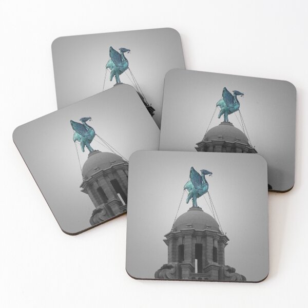 Item preview, Liverbird in Piercing Blue Copper designed and sold by neonlightphoto.