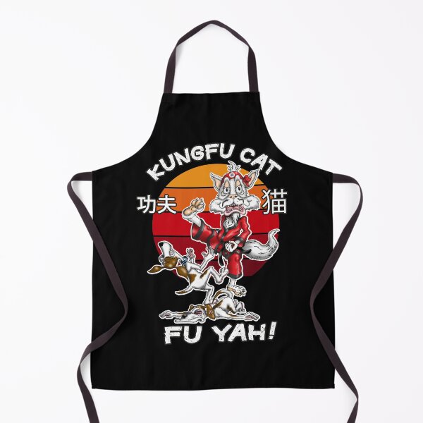 Item preview, Kungfu Cat Funny Kung fu Fighting Cat designed and sold by Status71.