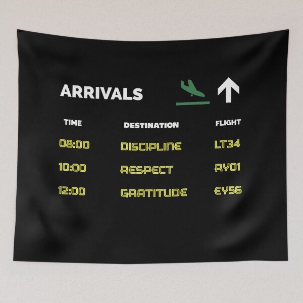 Item preview, AIRPORT ARRIVALS - VALUES designed and sold by mikeldabbah.
