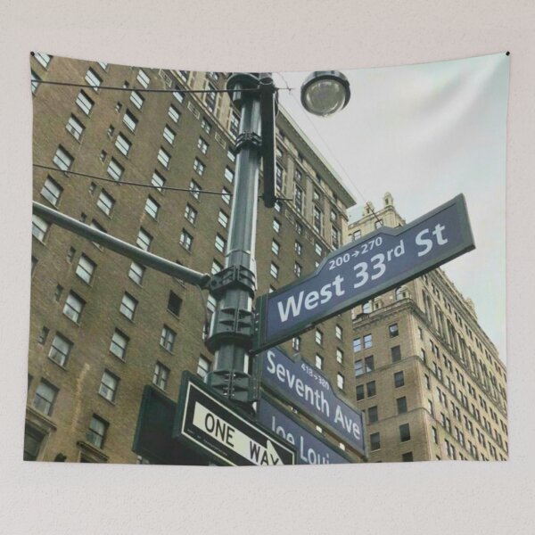 Item preview, new york city street signs designed and sold by Bizarro23.