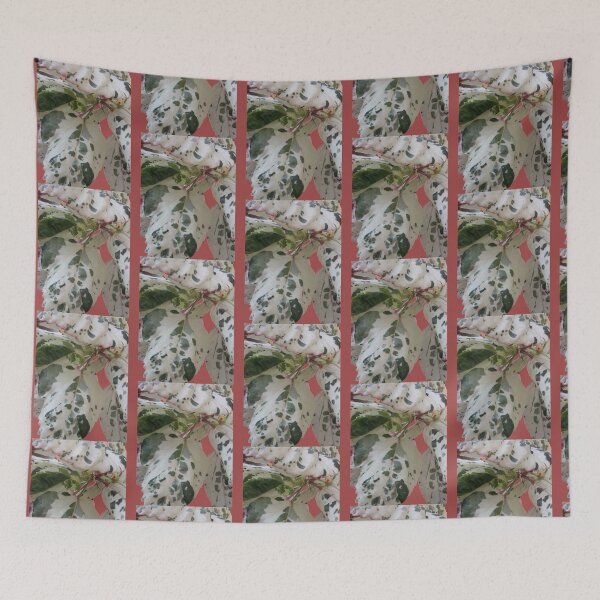 Item preview, white and green leaves designed and sold by Swathi cuty.