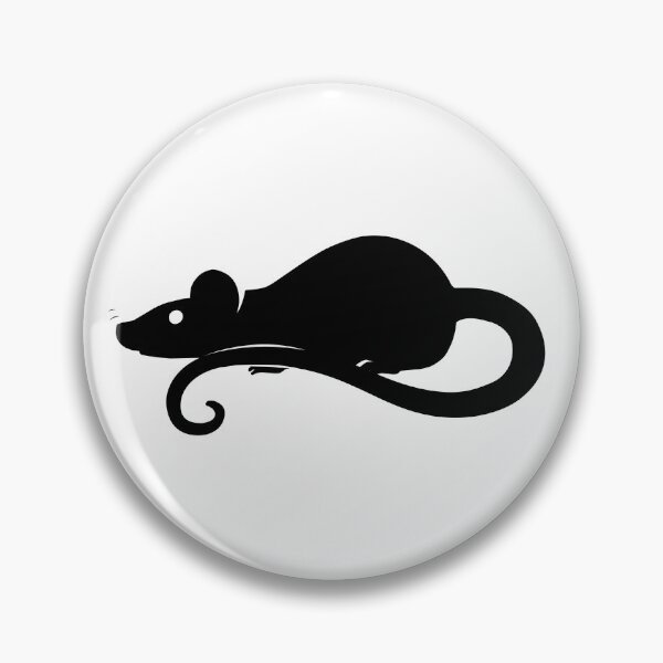 Item preview, Sniffing Rat Silhouette designed and sold by TsjektaDesign.