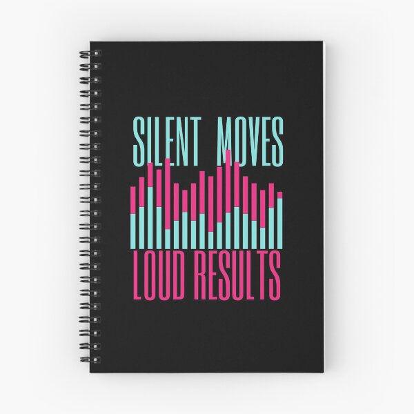 Item preview, Silent Moves Loud Results Blue and Pink Design designed and sold by SweetAndSpice.