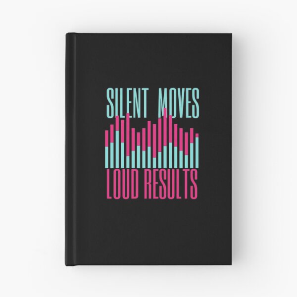 Item preview, Silent Moves Loud Results Blue and Pink Design designed and sold by SweetAndSpice.