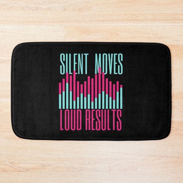 Item preview, Silent Moves Loud Results Blue and Pink Design designed and sold by SweetAndSpice.