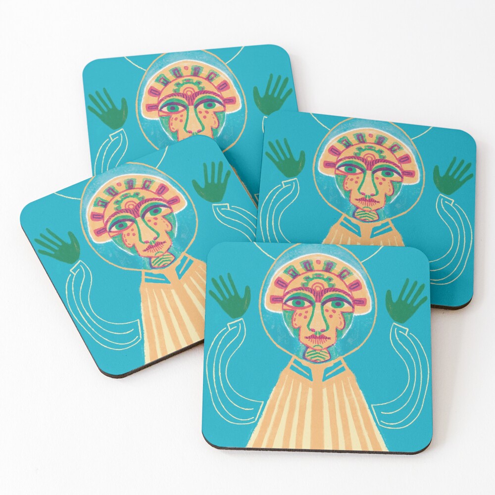 Item preview, Coasters (Set of 4) designed and sold by Patchamundo.