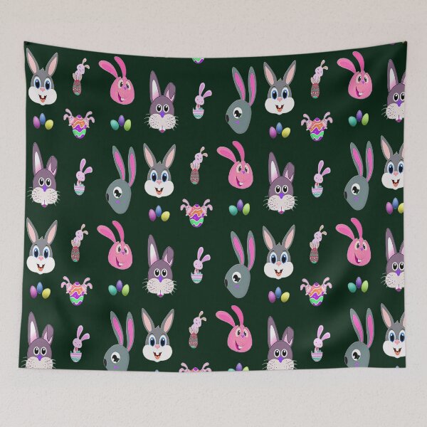 Artikelvorschau, HAPPY SMILEY BUNNIES, FROHE OSTERN, OSTERHASE BADASS UND LUSTIG, EIERJAGD-SQUAD, Chilling Peeps entworfen und verkauft von Adri Barnard.
