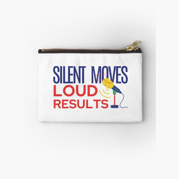 Item preview, Silent Moves Loud Results Microphone Design designed and sold by SweetAndSpice.