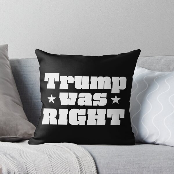 Item preview, Trump was right white Logo  designed and sold by Freedom Sign.