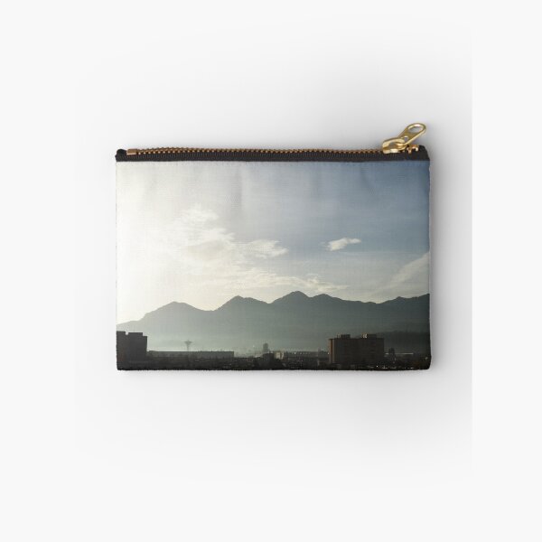 Item preview, Mountains silhouette on blue sky designed and sold by WiredDesigns.