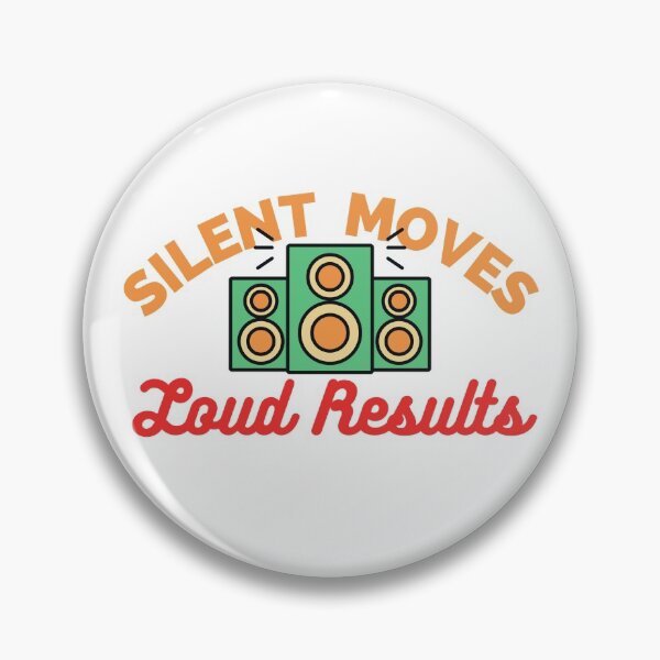 Item preview, Silent Moves Loud Results Speaker Design designed and sold by SweetAndSpice.
