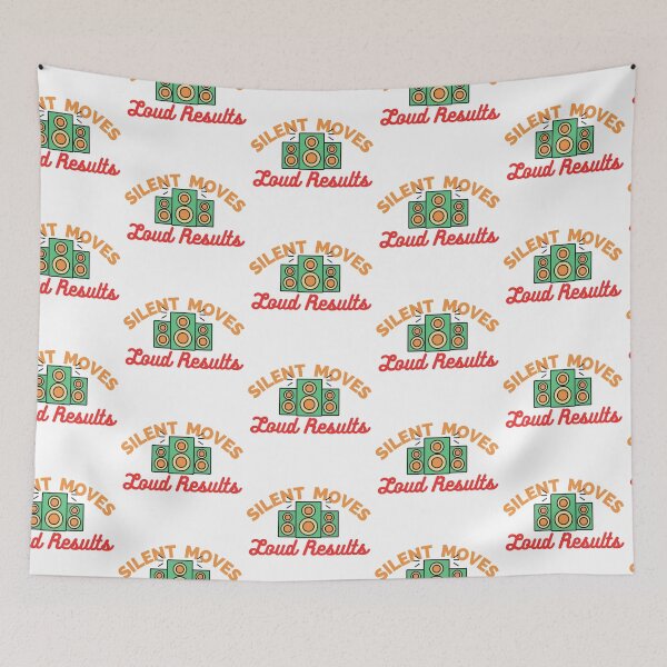 Item preview, Silent Moves Loud Results Speaker Design designed and sold by SweetAndSpice.